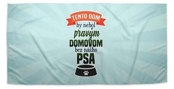 Sablio Uterák Tento dom - 30x50 cm