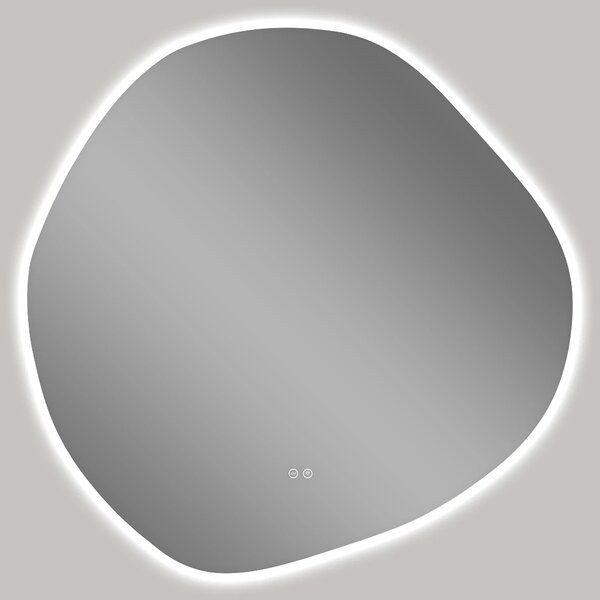 CERANO - Kúpeľňové LED zrkadlo Granio - Ø 60 cm