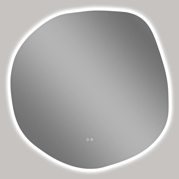 CERANO - Kúpeľňové LED zrkadlo Lumeo - Ø 60 cm