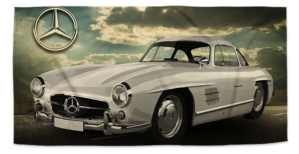 Sablio Uterák Mercedes-Benz 300 SL Na ceste - 30x50 cm