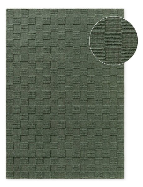 Tmavozelený ručne tkaný vlnený koberec 120x170 cm Scala – Villeroy&Boch