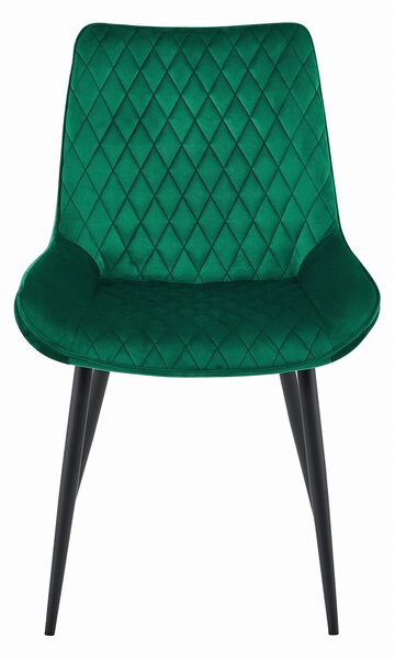 Jedálenská stolička VERDO – tmavozelená