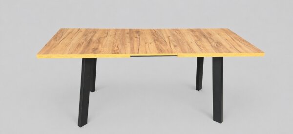 Rozkladací jedálenský stôl KERNO 150/190x80 cm dub craft/čierna