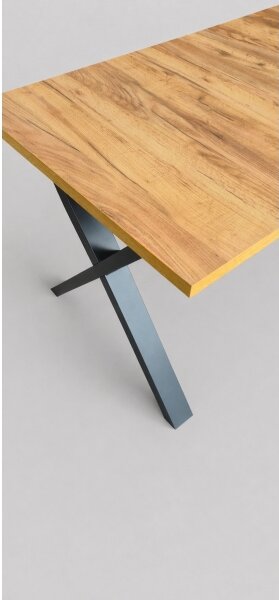 Rozkladací jedálenský stôl DOMO 150/190x80 cm dub craft/čierna