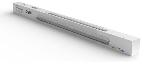 SOLIGHT LED osvetlenie prachotesné IP65, 60W, 7800lm, 4000K, 155cm, Lifud