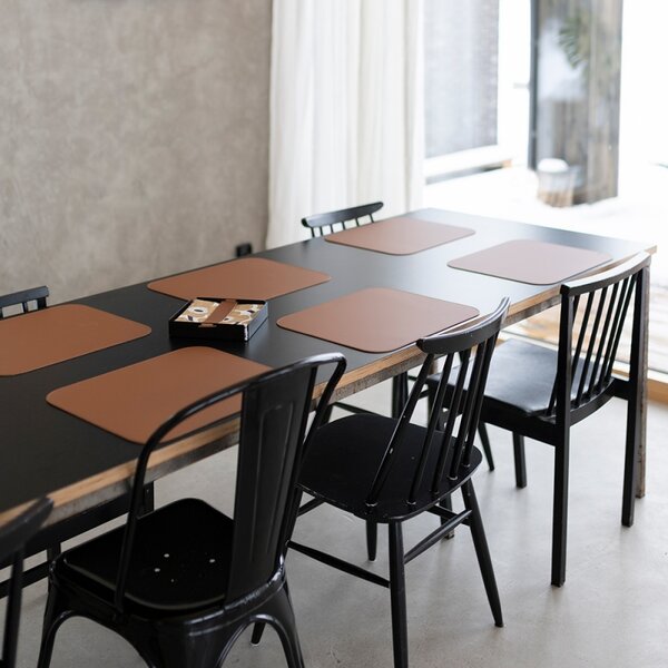 Miiko Design Prestieranie 32x38, recyklovaná koža / hnedé
