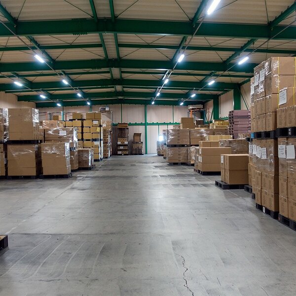SOLIGHT LED osvetlenie prachotesné IP65, 60W, 7800lm, 4000K, 155cm, Lifud