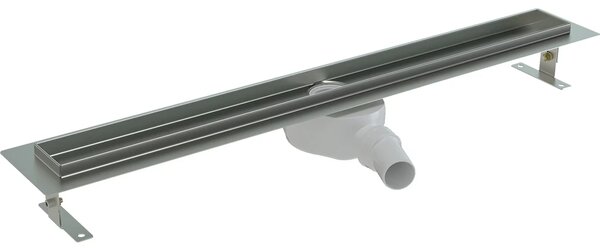 CERANO - Sprchový odtokový žľab, sifón otočný 360 ° - DN50 - nerez - 72 cm