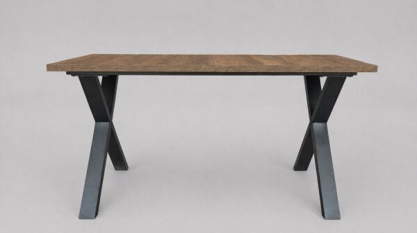 Rozkladací jedálenský stôl DOMO 150/190x80 cm dub lefkas/čierna