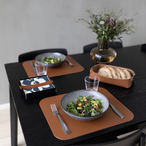 Miiko Design Prestieranie 32x38, recyklovaná koža / hnedé