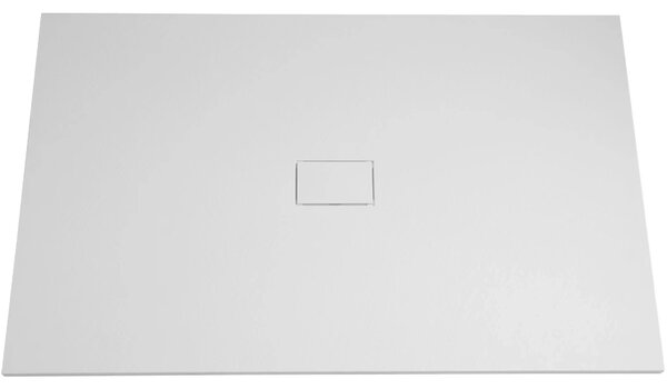 CERANO - Sprchová vanička obdĺžniková FlexiCut - SMC/minerálny kompozit - upraviteľná - biela mätná - 120x100x3 cm