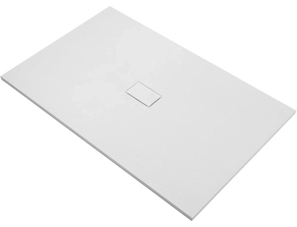 CERANO - Sprchová vanička obdĺžniková FlexiCut - SMC/minerálny kompozit - upraviteľná - biela mätná - 120x100x3 cm
