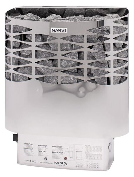 Narvi saunová pec elektrická NSE 900 Steel
