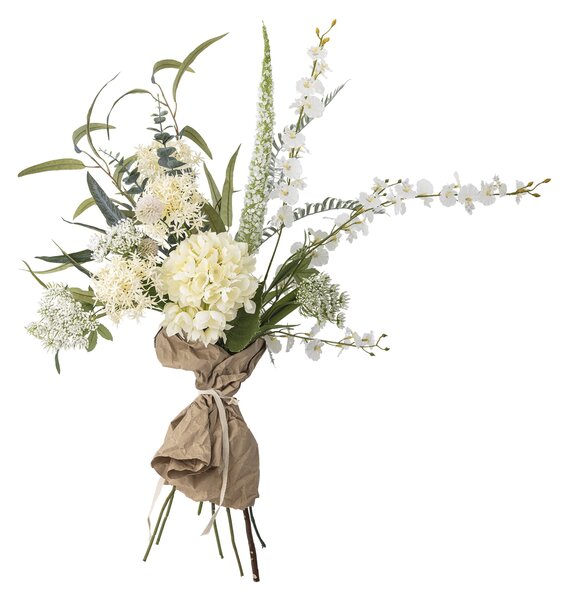 Umelá kytica Symphonie Bouquet White