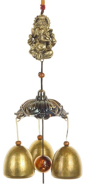 Zvonkohra Ganesha (Ganéša zvonkohra na balkón, terasu, do záhrady)