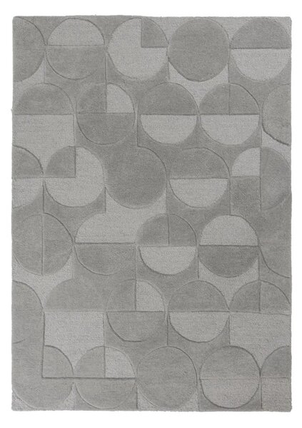 Flair Rugs, Kusový koberec Moderno Gigi Grey, 120x170, šedá, chodba / predsieň