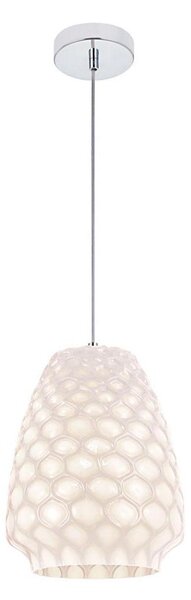 Luster na lanku FELICIA 1xE27/60W/230V biely