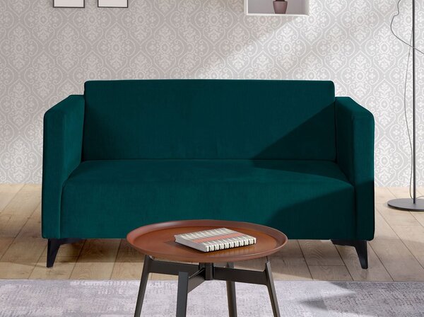 Mirjan24 Moderná pohovka Denim 2, Dostupné poťahy: Solo 251, Farby nožičiek: biely lesk 5902928240702