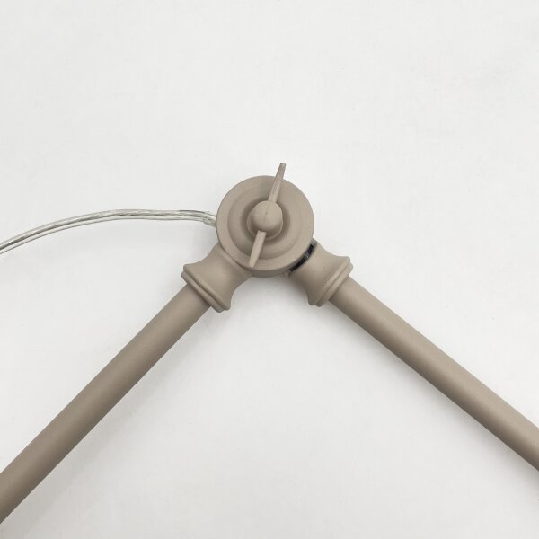 Brilagi - LED nastaviteľný luster na tyči IRONBEAM 1xE27/60W/230V béžový