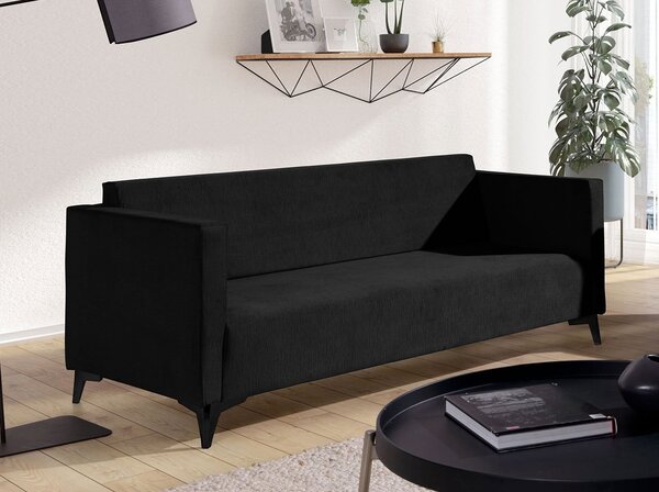 Mirjan24 Pohovka Denim 3, Dostupné poťahy: Solo 263, Farby nožičiek: dub 5902928254808
