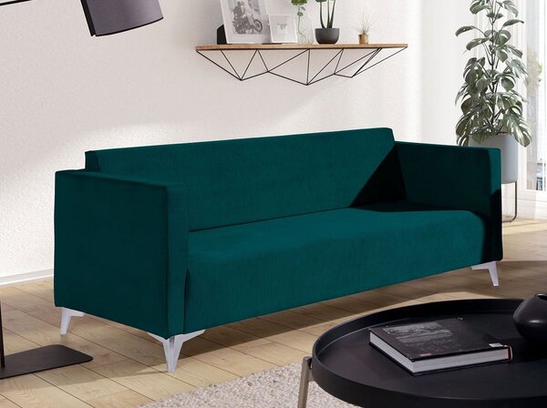 Mirjan24 Pohovka Denim 3, Dostupné poťahy: Solo 263, Farby nožičiek: dub 5902928254808