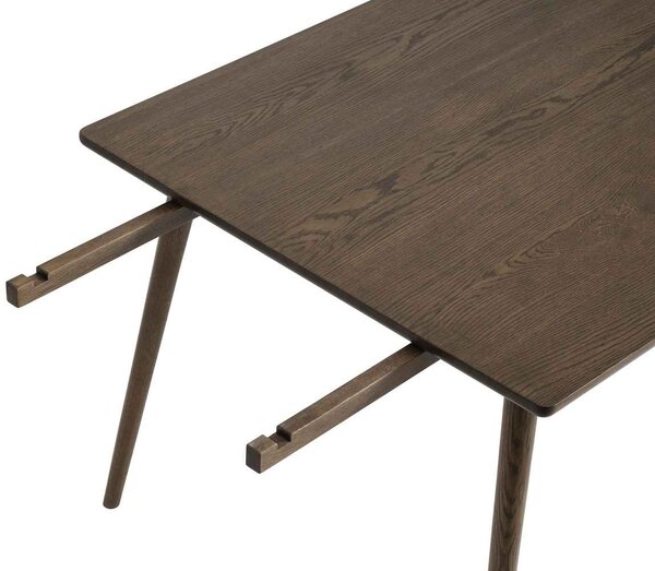 Dizajnový jedálenský stôl Tallys 190 cm dymový dub