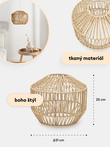 Sinsay - Tienidlo na lampu - béžová