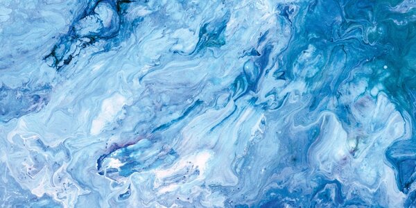 DIMEX | Plexisklo za kuchynskú linku PGT-08040-158 | 80 x 40 cm Modrý abstrakt