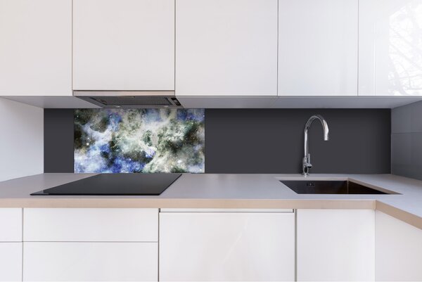 DIMEX | Plexisklo za kuchynskú linku PGT-08040-239 | 80 x 40 cm Hlboký vesmír