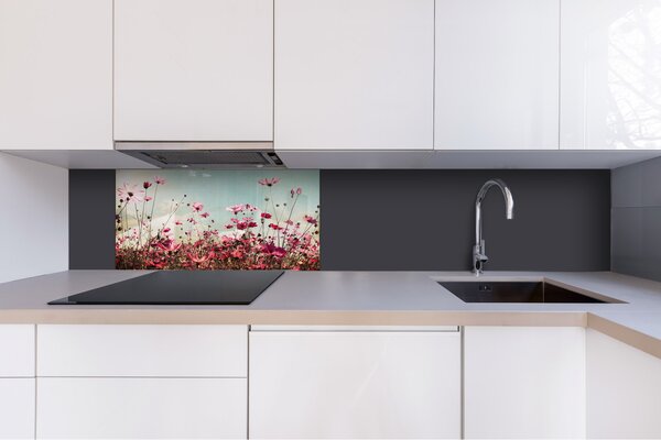 DIMEX | Plexisklo za kuchynskú linku PGT-08040-126 | 80 x 40 cm Jarné pole