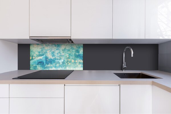 DIMEX | Plexisklo za kuchynskú linku PGT-08040-272 | 80 x 40 cm Modrá betónová stena