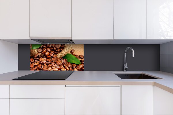 DIMEX | Plexisklo za kuchynskú linku PGT-08040-006 | 80 x 40 cm Káva