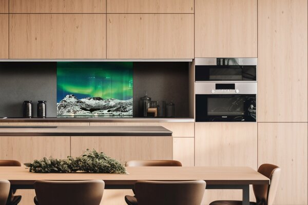 DIMEX | Plexisklo za kuchynskú linku PGT-08060-139 | 80 x 60 cm Aurora