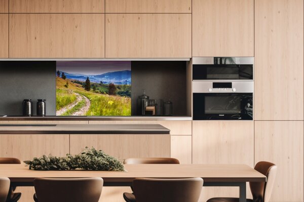 DIMEX | Plexisklo za kuchynskú linku PGT-08060-082 | 80 x 60 cm Príroda s červánkami