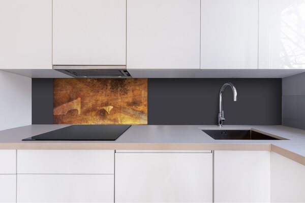 DIMEX | Plexisklo za kuchynskú linku PGT-08040-105 | 80 x 40 cm Poškriabaná meď
