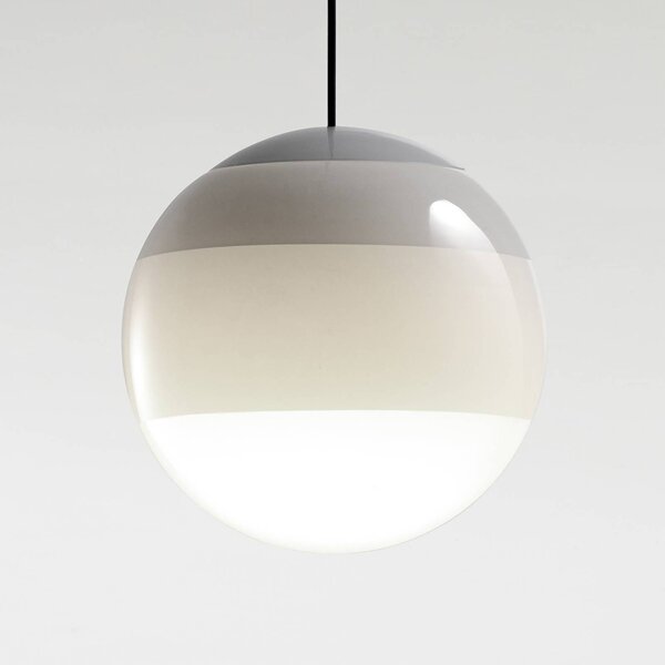 MARSET LED závesné svietidlo Dipping Light Ø 13 cm biela, Biela / opálová, Obývacia izba / jedáleň, Sklo, Dizajn, Závesné svietidlo