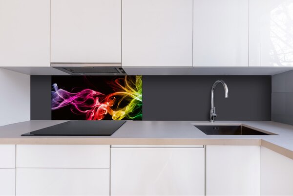 DIMEX | Plexisklo za kuchynskú linku PGT-08040-081 | 80 x 40 cm Čierny dym
