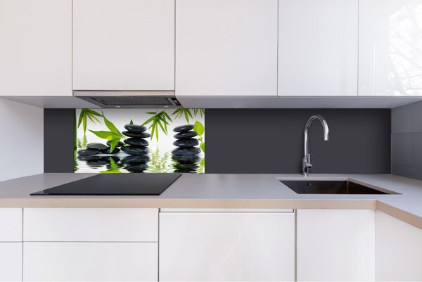 DIMEX | Plexisklo za kuchynskú linku PGT-08040-032 | 80 x 40 cm Kamene Zen