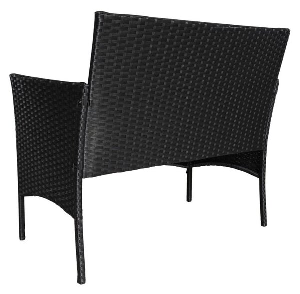 Záhradný set MADERA – čierny