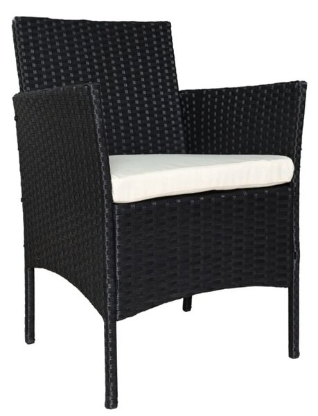 Záhradný set MADERA – čierny