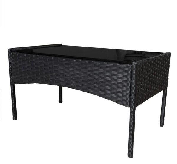 Záhradný set MADERA – čierny