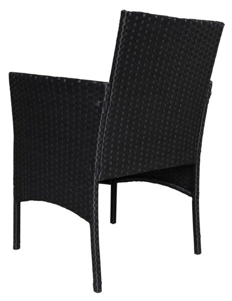 Záhradný set MADERA – čierny