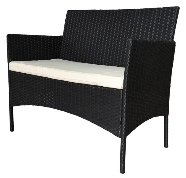 Záhradný set MADERA – čierny