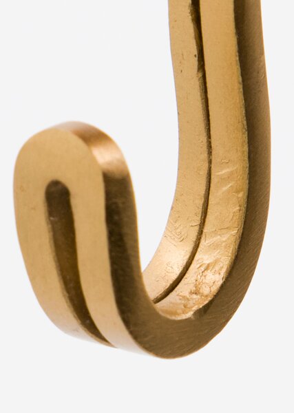 Kovové háčiky Brass Finish – set 4 ks