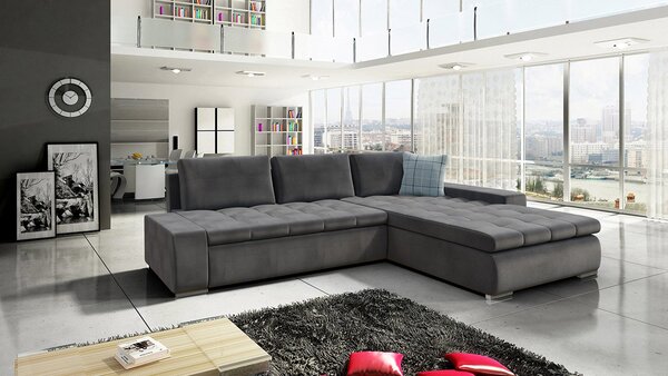 Mirjan24 Rohová sedacia súprava Herkules, Dostupné poťahy: Kronos 022 + Kronos 022 + Senegal 818 5902928144420