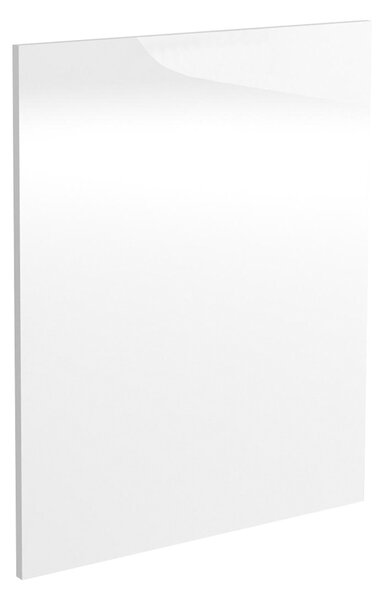 Bočný krycí panel na dolnú kuchynskú skrinku Vento DZ-72/57 - biely vysoký lesk