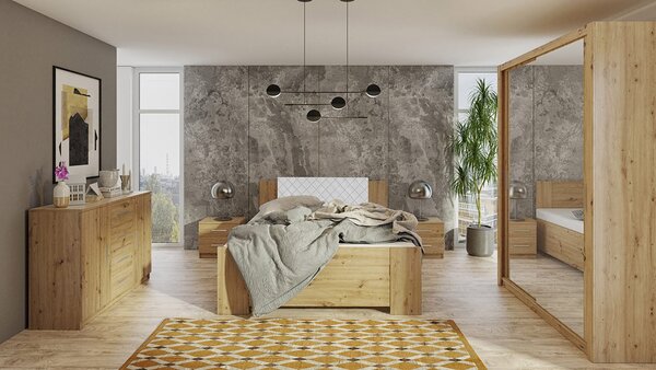 Mirjan24 Spálňa Kler IV, Farby: biela 5902928539103