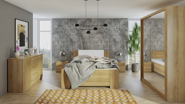 Mirjan24 Spálňa Kler IV, Farby: biela 5902928539103