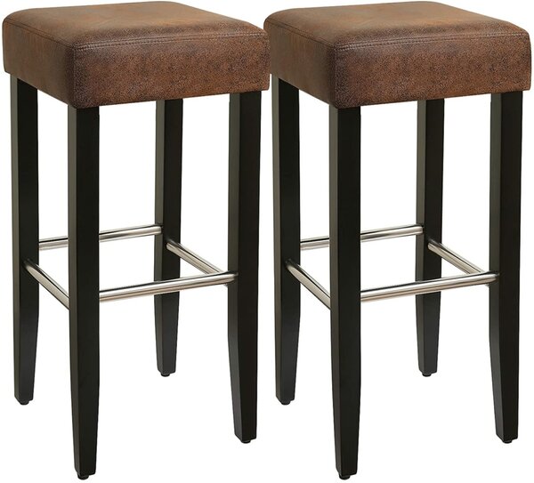Vintage barová stolička, 2 ks