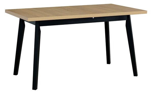 Stôl 80 x 140+180 V (dub grandson L) (čierna). Vlastná spoľahlivá doprava až k Vám domov. 1059238